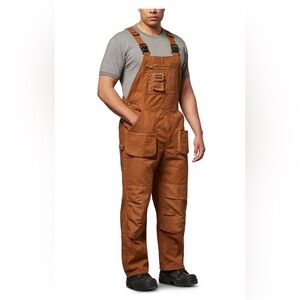 Dakota WorkPro Series Men's Unlined Stretch Duck Bib Overalls Coveralls